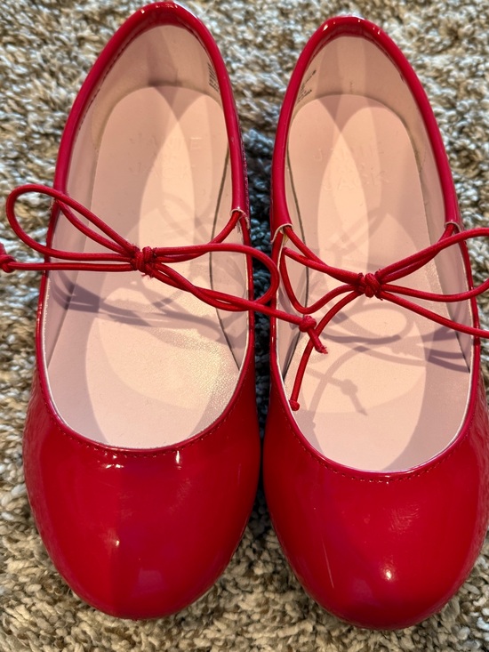 Janie and Jack Other - Janie and Jack Girls' Red Patent Bow Ballet Flats